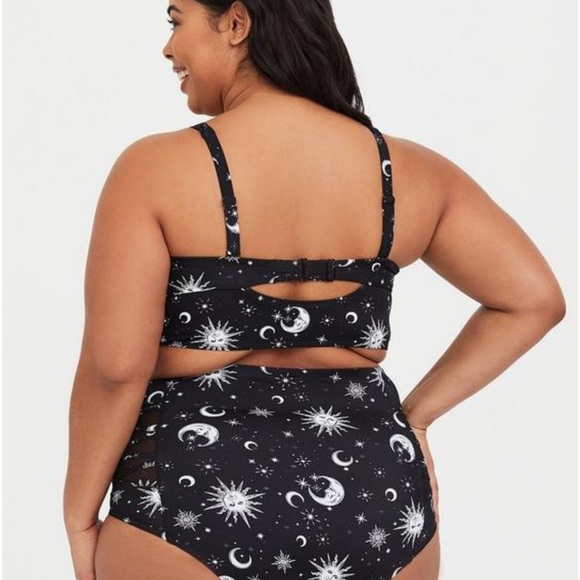 Strappy push up balconette celestial bikini top - Picture 6 of 7